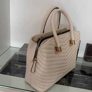 cross-body bag beige